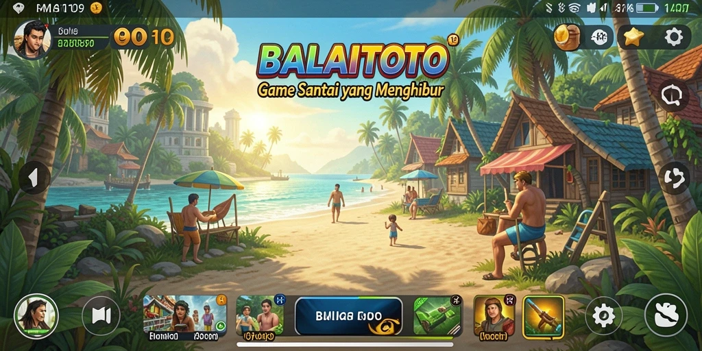 Tampilan gameplay yang cerah dan menarik dari BALAITOTO.