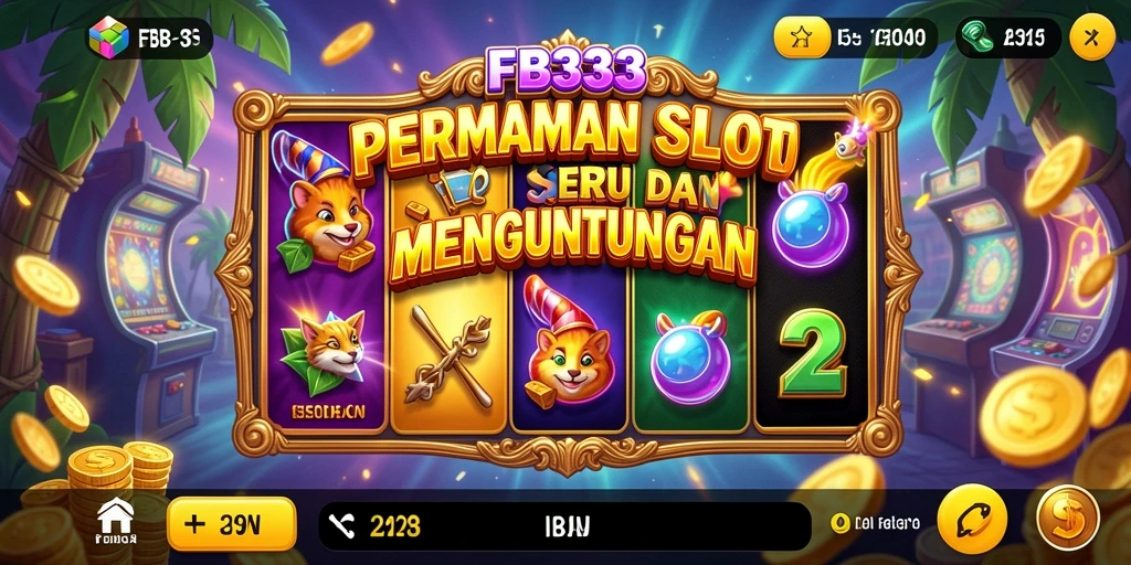 Gameplay menarik dari FB333 menampilkan berbagai mesin slot yang colorful.