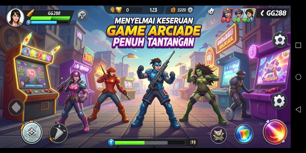Tampilan gameplay GG288 yang menarik dan penuh aksi.