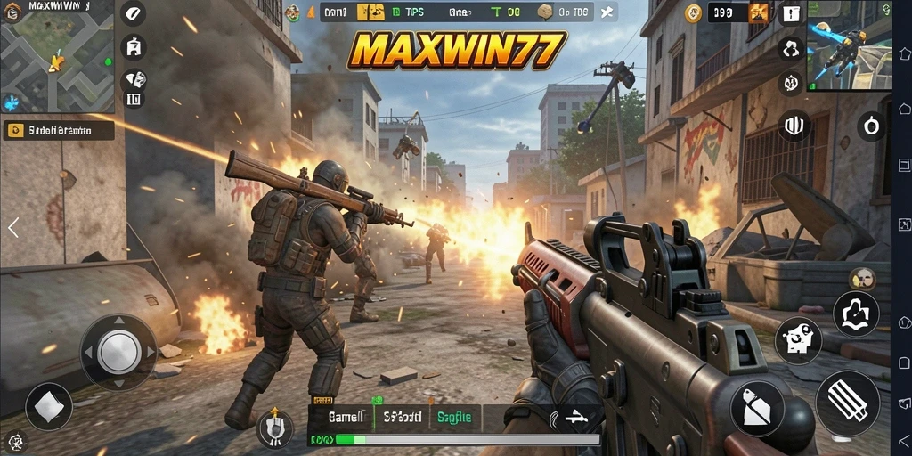 Tampilan gameplay seru dalam MAXWIN77 dengan aksi mendebarkan.