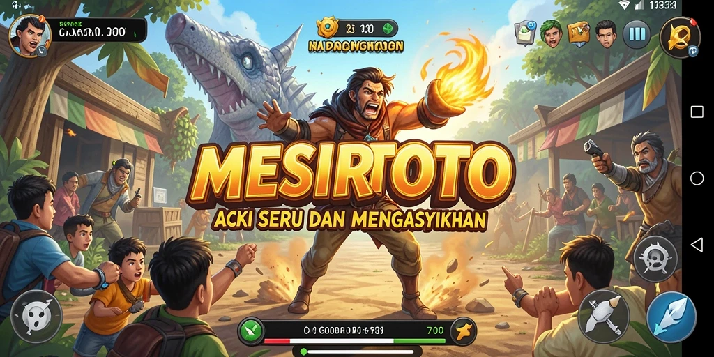 Tampilan gameplay seru dalam <strong>MESIRTOTO</strong> dengan aksi yang mendebarkan.