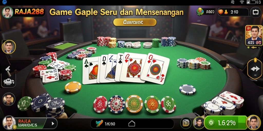 Tampilan gameplay RAJA288 yang menarik dan seru.