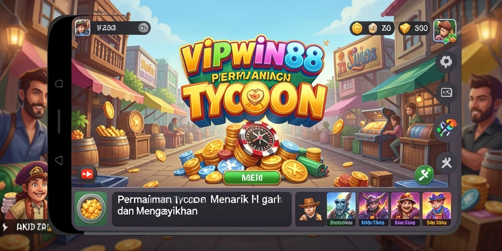 Tampilan menarik dari gameplay VIPWIN88 yang menantang.